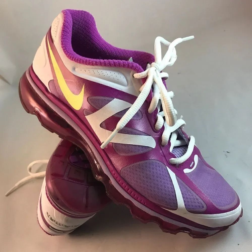 MINT NIKE AIR MAX 2011 Magenta White Sz 7Y 8.5W